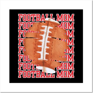 American Football Mom Posters and Art